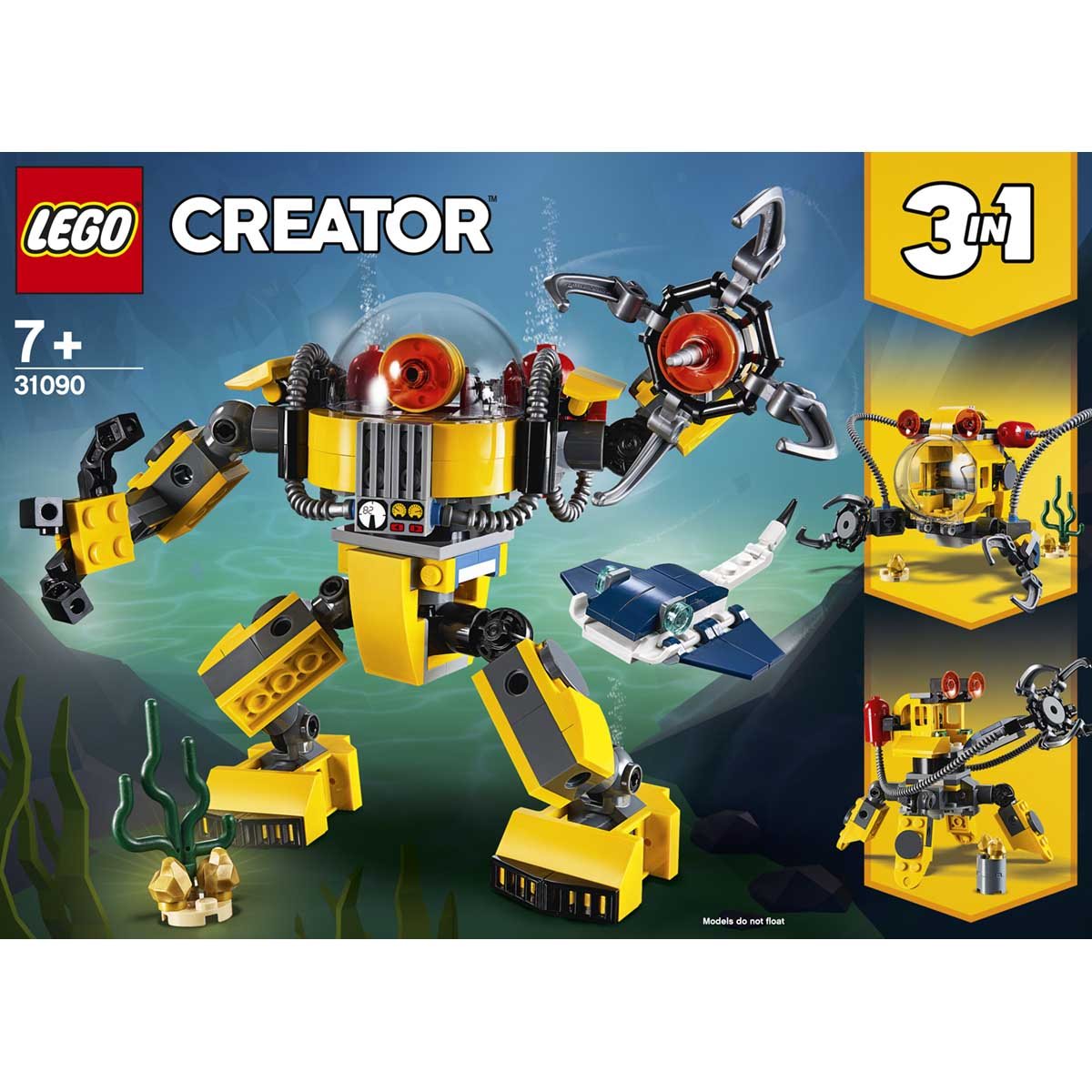 underwater robot lego