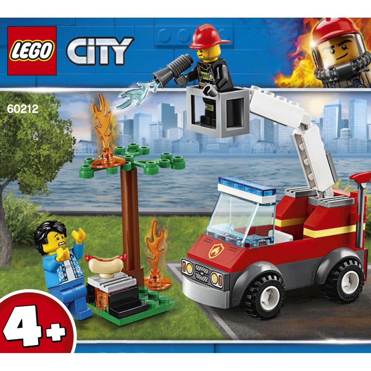 lego city barbecue burn out 60212