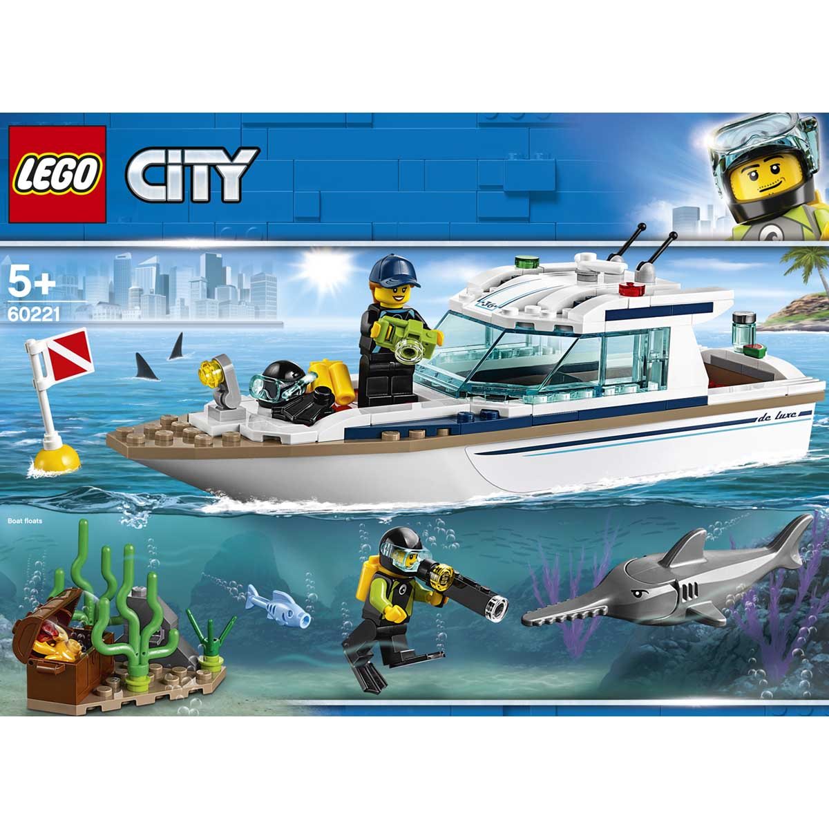 lego city diving yacht 60221