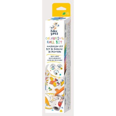 Haku Yoka Colouring Roll Kit- Dino World