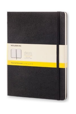 Black Squared Hard Notebook Xl