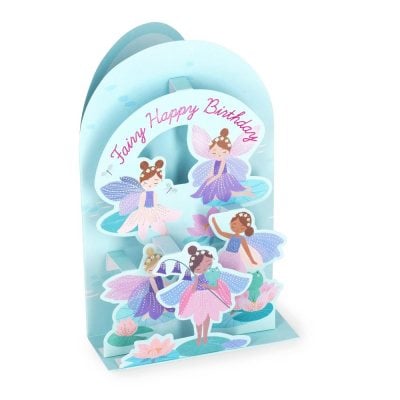 Fairies Pop-Up Birthday Greeting Card