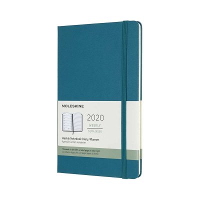 Magnetic Green Large Weekly Hard Diary 2020 (Diary)