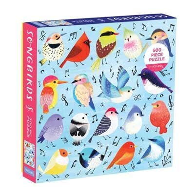 Songbirds 500 Piece Family Puzzle (Jigsaw)