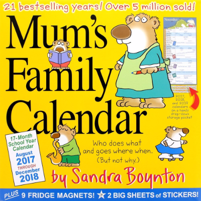 Mum's Family Calendar 2018