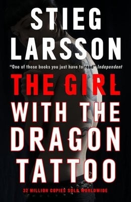 Book cover of The Girl with the Dragon Tattoo