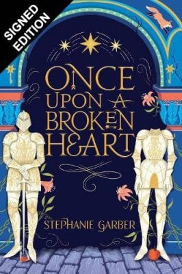 Once Upon a buy Broken Heart Waterstones Fox Hidden Cover Stephanie Garber Secret