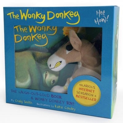 wonky donkey plush toy