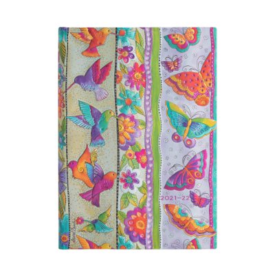 18M Midi Hummingbirds & Flutterbyes Diary 2021-2022 (Diary)