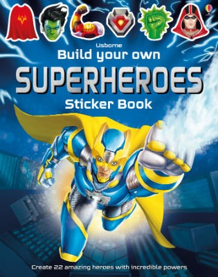 Build Your Own Superheroes Sticker Book - Build Your Own Sticker Book (Paperback)