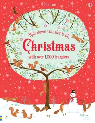 Christmas - Rub-Down Transfer Books (Hardback)
