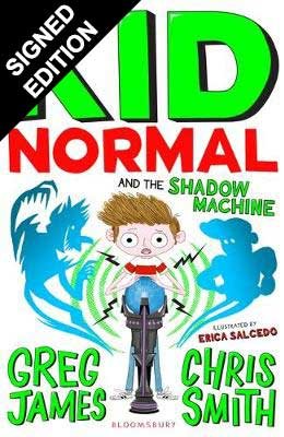 Cover of the book, Kid Normal and the Shadow Machine.