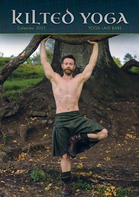 2021 Kilted Yoga A3 Calendar | Waterstones