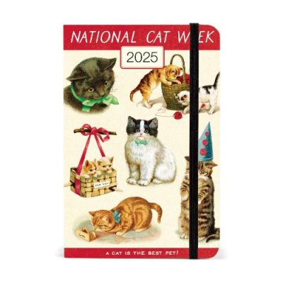 Cavallini Vintage Cats Pocket Diary 2025 | Waterstones