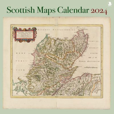 2024 Scottish Maps Wall Calendar Waterstones   9781780278100 