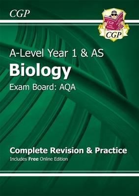 A-Level Biology: AQA Year 1 & AS Complete Revision & Practice with Online Edition (Paperback)