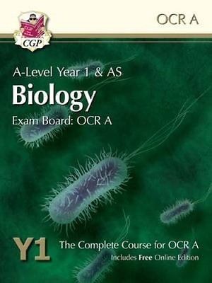 A-Level Biology for OCR A: Year 1 & AS Student Book with Online Edition (Paperback)