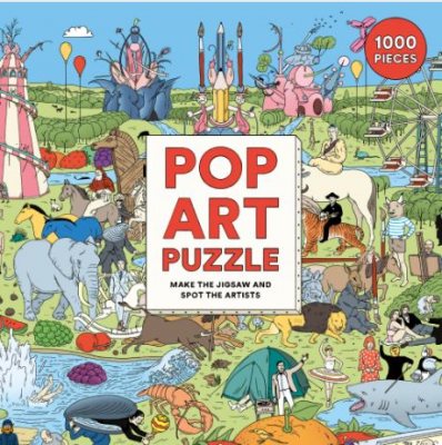 Pop Art Puzzle: Make the Jigsaw and Spot the Artists (Jigsaw)