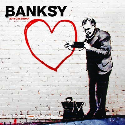 2018 Banksy Wall Calendar