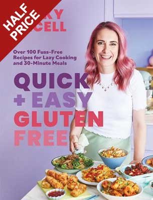Quick and Easy Gluten Free: Over 100 Fuss-Free Recipes for Lazy Cooking and 30-Minute Meals (Hardback)