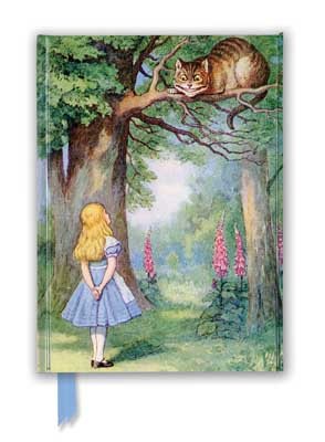 John Tenniel: Alice and the Cheshire Cat (Foiled Journal) - Flame Tree Notebooks