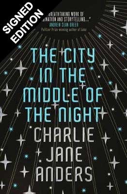 Cover of the book, The City in the Middle of the Night.