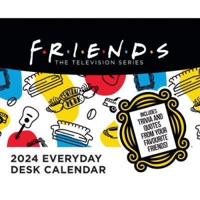 Friends 2024 Desk Calendar Waterstones   9781801229777 