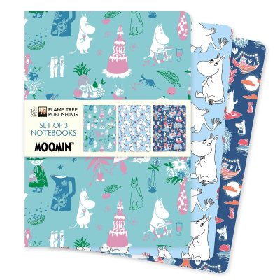 Moomin Classics Set Of 3 Standard Notebooks by Flame Tree Studio ...