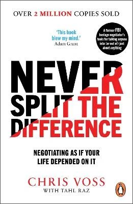 Never Split the Difference alternative edition book cover