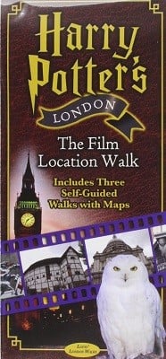 Harry Potter's London the Film Location Walk: Includes Three Self-Guided Walks with Maps (Sheet map, folded)