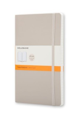 Moleskine Soft Cover Khaki Beige Pocket Ruled Notebook - Moleskine Classic
