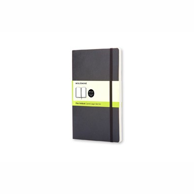 Moleskine Soft Large Plain Notebook - Moleskine Classic