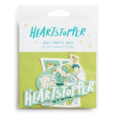 Out Of Print Heartstopper Boy Meets Boy Sticker Set