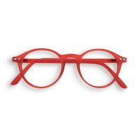 +2.50 Red Circular Reading Glasses