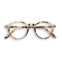 +1.00 Light Tortoise Circular Reading Glasses