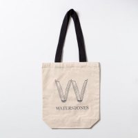 Waterstones Grey W Cloth Bag