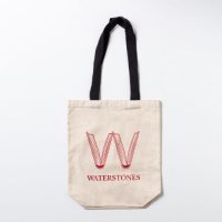 Waterstones Red W Cloth Bag