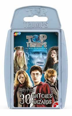 HARRY POTTER WITCHES AND WIZARDS TOP TRUMPS