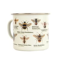 Bee Enamel Mug