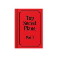 Top Secret Plans Hardback Mini Notebook
