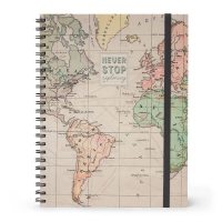 Travel A4 Trio Spiral Notebook