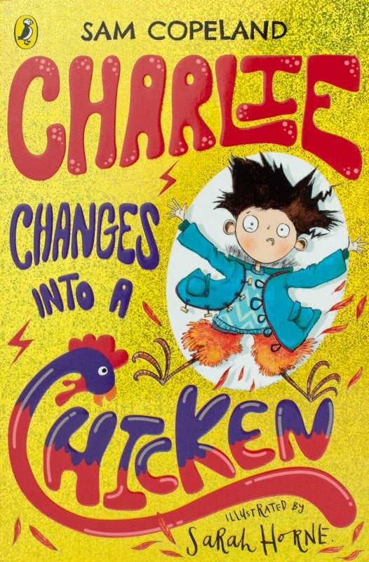 charlie changes into a chicken book