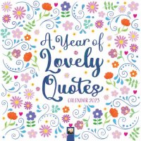 2023 A Year Of Lovely Quotes Wall Calendar
