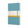 Reef Blue Ruled Hard Notebook Large