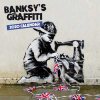 2020 Banksy's Graffiti Mini Wall Calendar (Calendar)