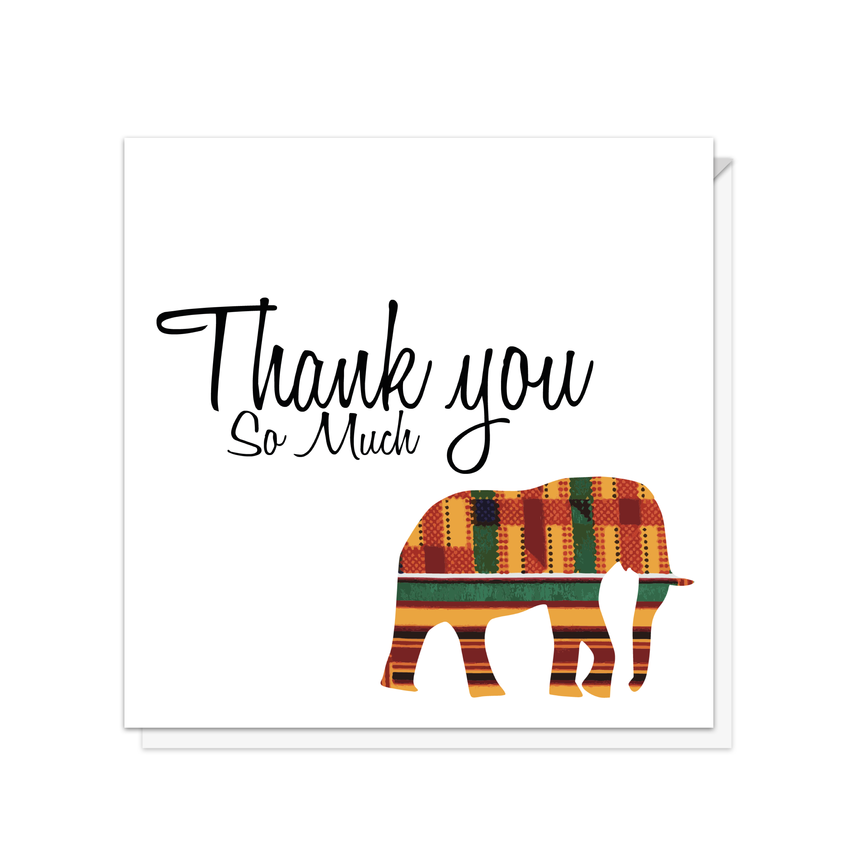 elephant thank you so much card waterstones