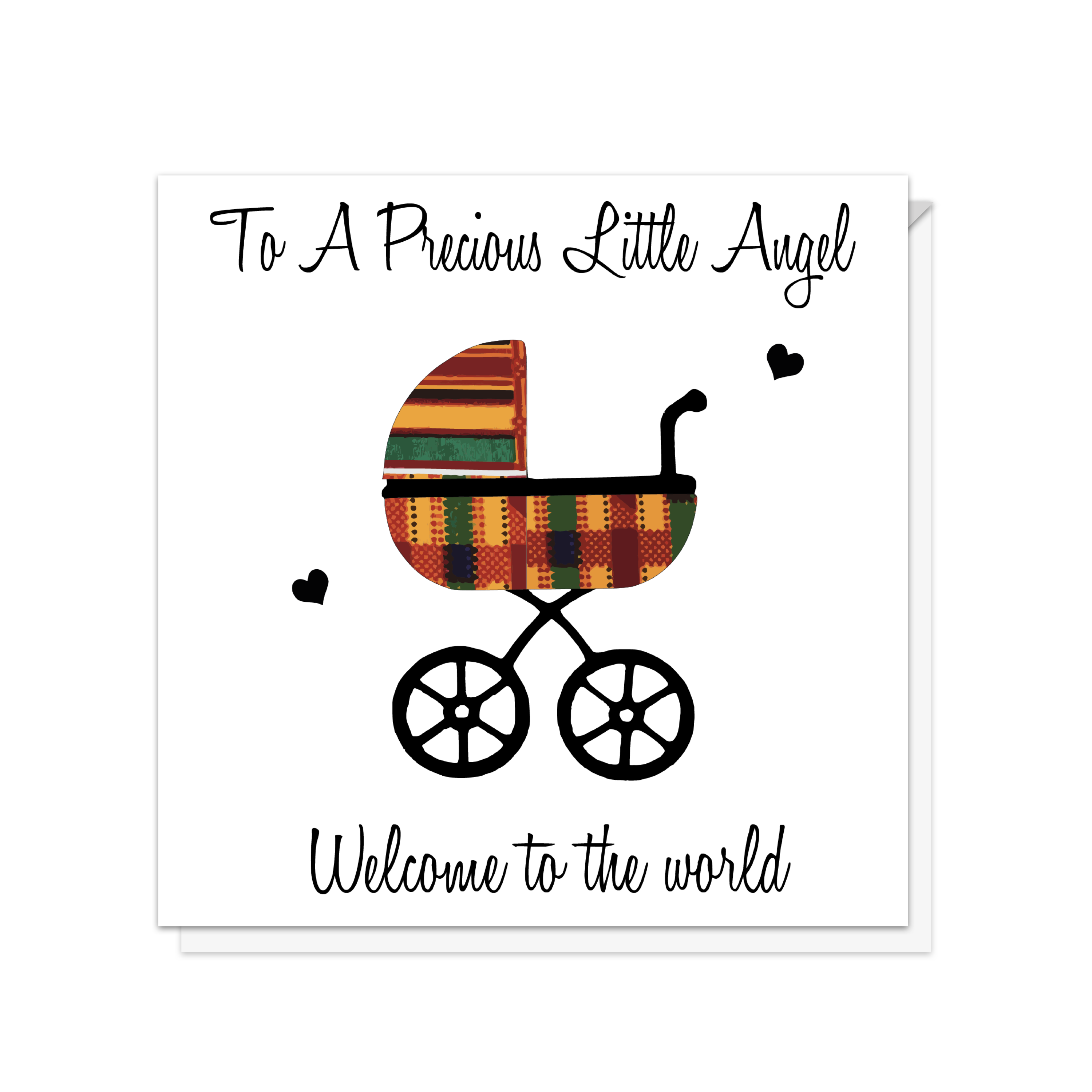 Precious Angel New Baby Card