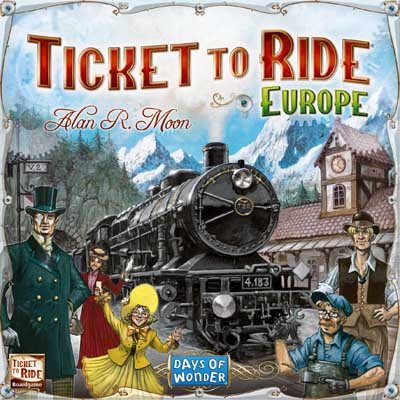 Ticket To Ride Europe Board Game Waterstones