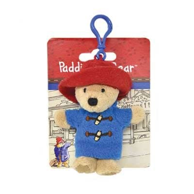 Paddington Bear Plush Keyring Keychain Bag Clip X3 for sale online 
