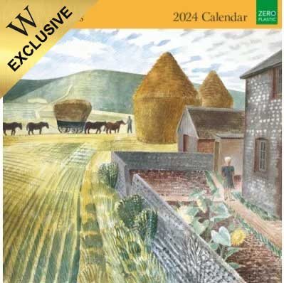 2024 Eric Ravilious Wall Calendar (Calendar)